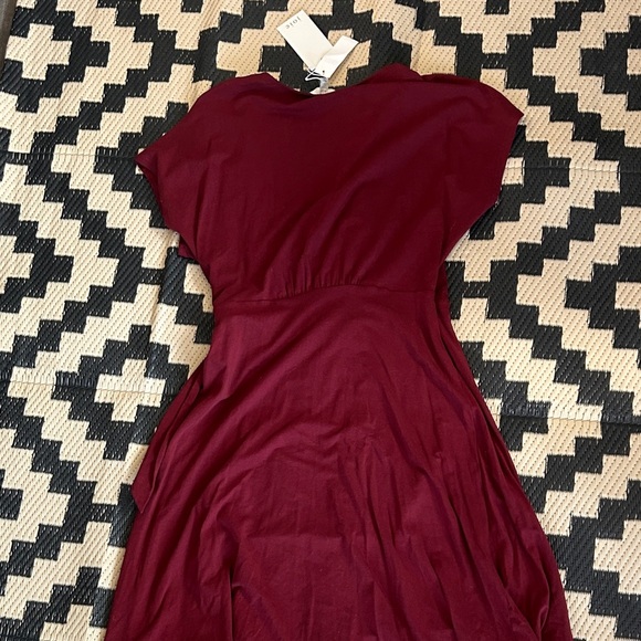 NWT Joie Anjula Topanga Red Wrap Dress - Picture 5 of 5